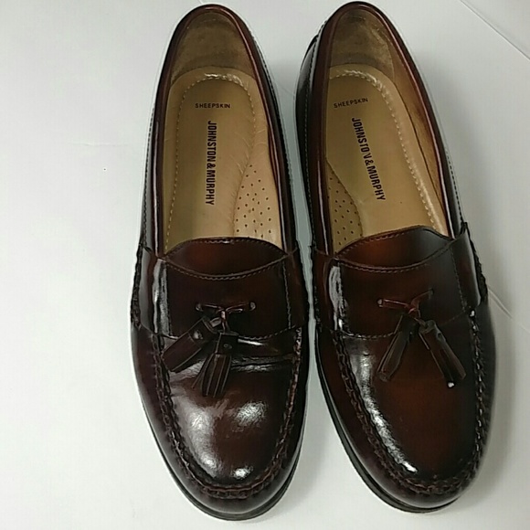 Johnston & Murphy Other - Johnston and Murphy Brown Leather Tassel Loafer